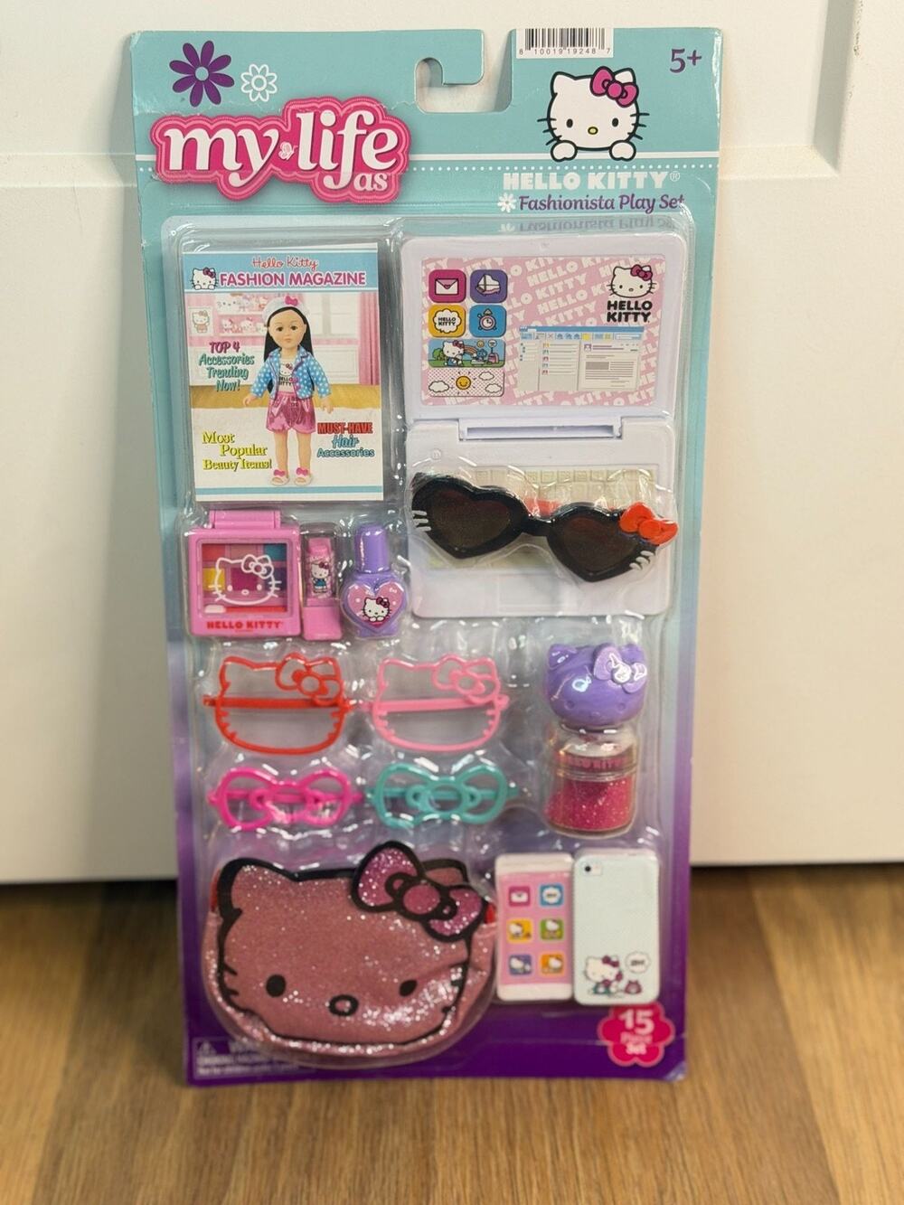 My Life As Hello Kitty Fashionista Play Set For Dolls 15-Piece Accessory Pack Ag